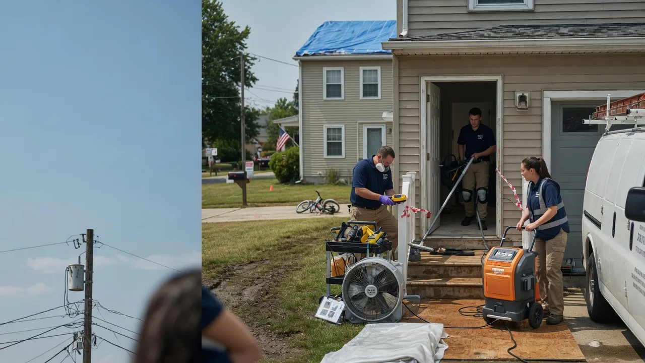 Water Damage Repair in Bordentown, NJ near me